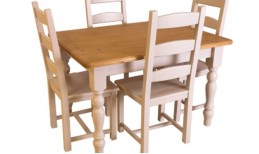 Wiltshire Dining Table (Painted Base)