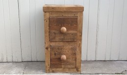 Reclaimed Cube Bedside