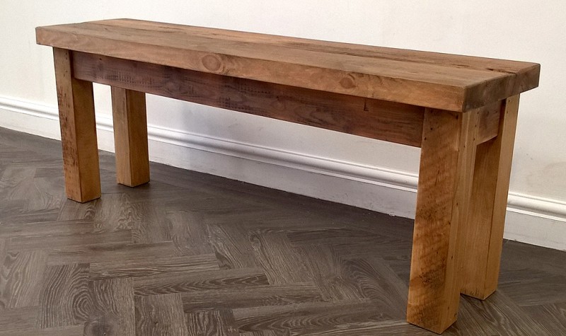 Reclaimed Benches and Stools